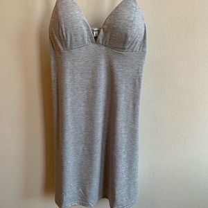 LF HEATHER GREY MINI DRESS